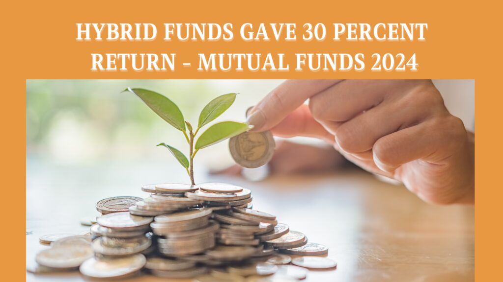 Mutual Funds: Unveiling the 2024 Hybrid Fund Stars with 30% Returns!